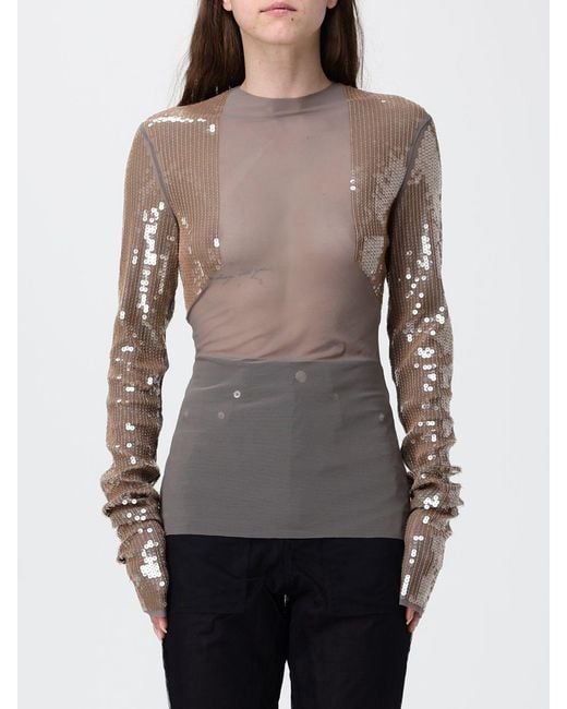 Rick Owens Gray T-Shirt