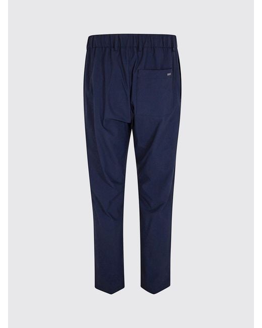 Herno Blue Pants for men