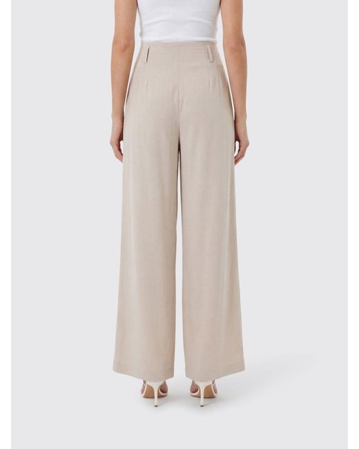FEDERICA TOSI Pink Tailored Crepe Trousers
