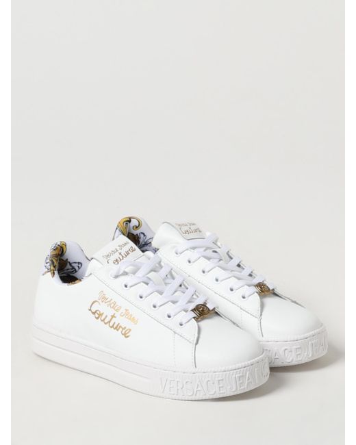 Versace Jeans Couture Natural Sneakers
