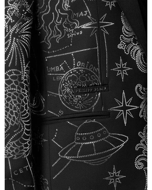 Philipp Plein Black Blazer for men