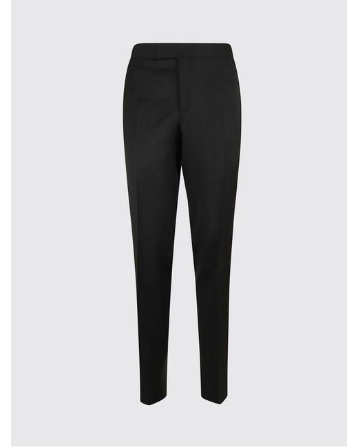 Lardini Blue Slim Fit Wool And Mohair Tailored Trousers for men