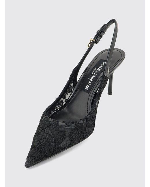 Dolce & Gabbana Black Dolce &Amp Gabbana High Heel Shoes