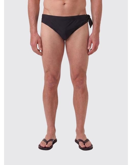 Gucci Blue Nylon Swim Briefs for men