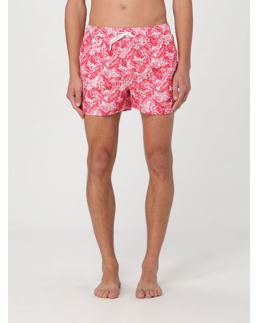 Kiton Pink Swimsuit for men