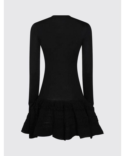 Alaïa Black Crinoline Mini Dress