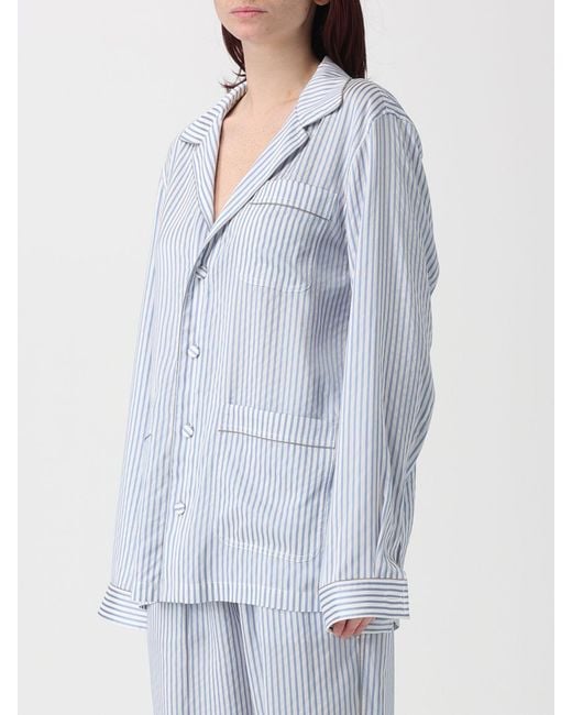 Tom Ford Blue Striped Silk Shirt