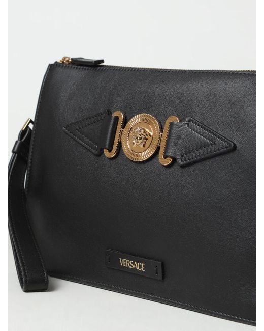 Versace Briefcase in Black for Men Lyst