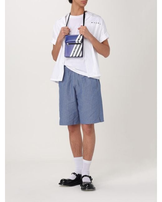 Marni T-Shirt Mit -Patch in White für Herren