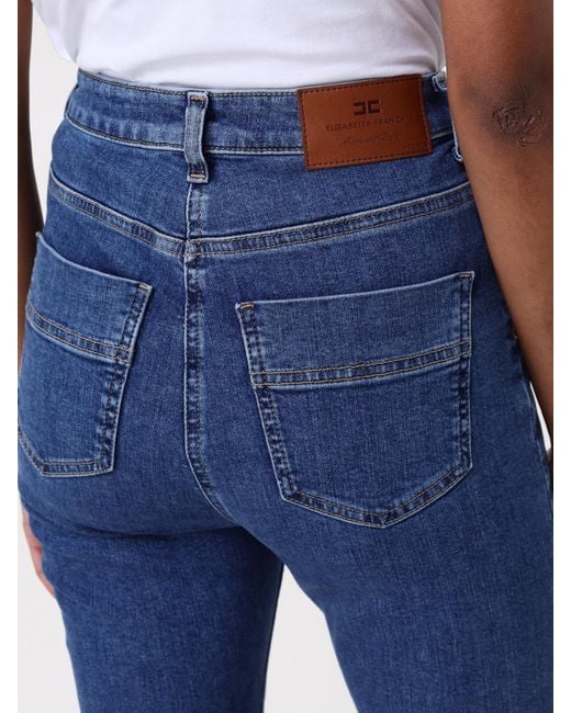 Vaquero Mujer Elisabetta Franchi de color Blue