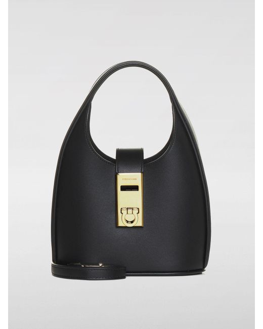 Ferragamo Black Handbag