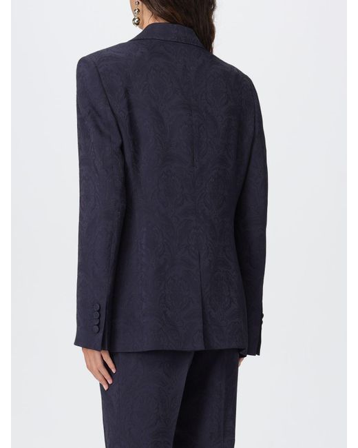 Etro Blue Blazer Damen