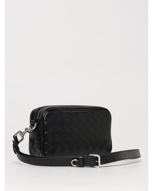 Borsa A Tracolla di Bottega Veneta in Black da Uomo