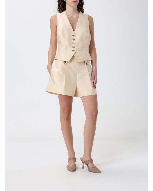 Zimmermann Natural Wool And Silk Vest