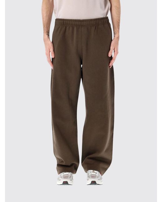 Nike Brown Cotton Blend Jogging Pants for men