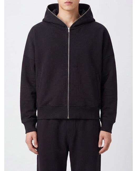 Entire studios Blue Cotton Hoodie for men