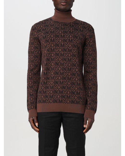 Moschino Couture Pullover in Brown für Herren