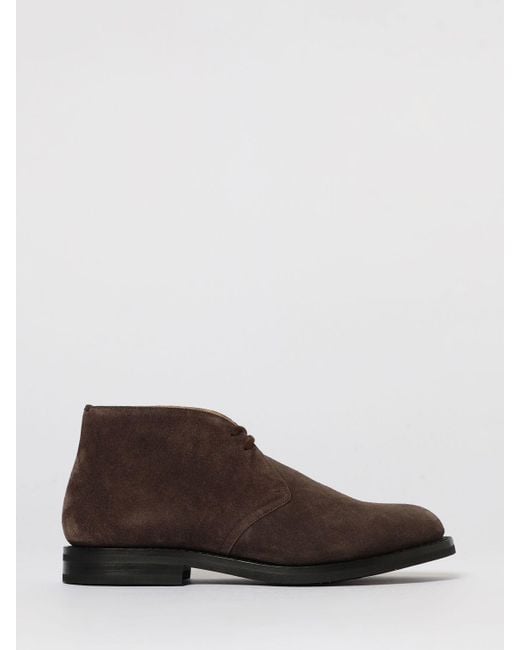 Church's Brown Suede Desert Boots for men