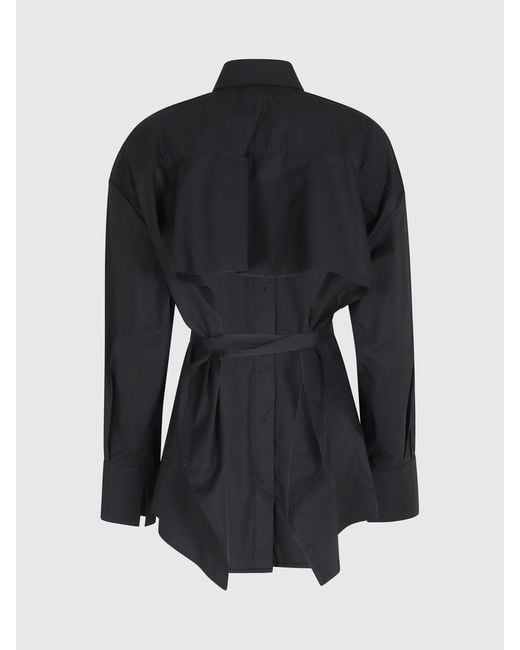 FEDERICA TOSI Blue Cotton Poplin Shirt