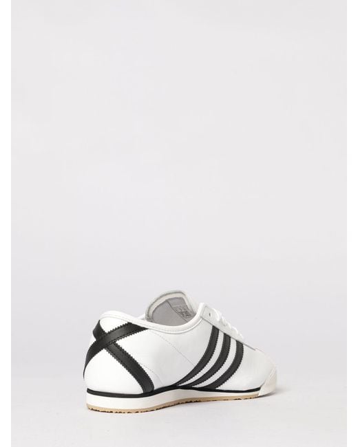 Adidas Originals White Italia 70S Leather Sneakers for men
