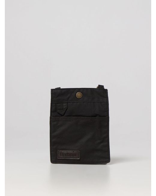 Barbour Black Shoulder Bag for men