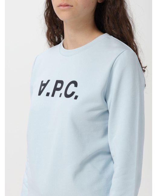 A.P.C. Blue Sweatshirt