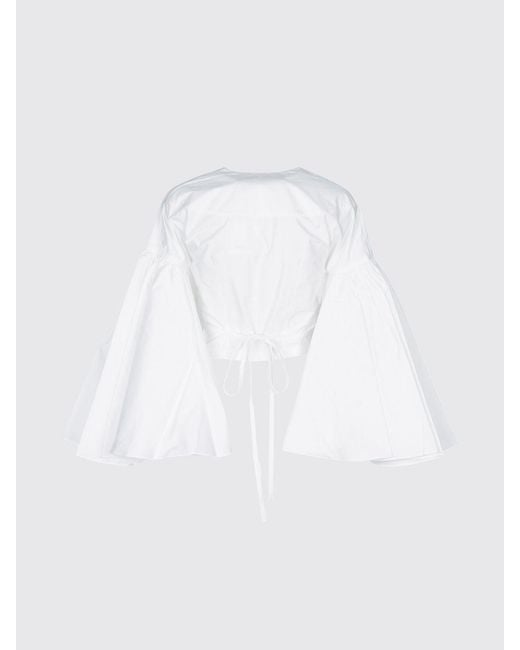 Jacquemus White Paysan Wrap Top