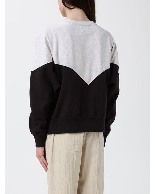 Isabel Marant Black Bicolor Sweatshirt Isabel Marant Étoile
