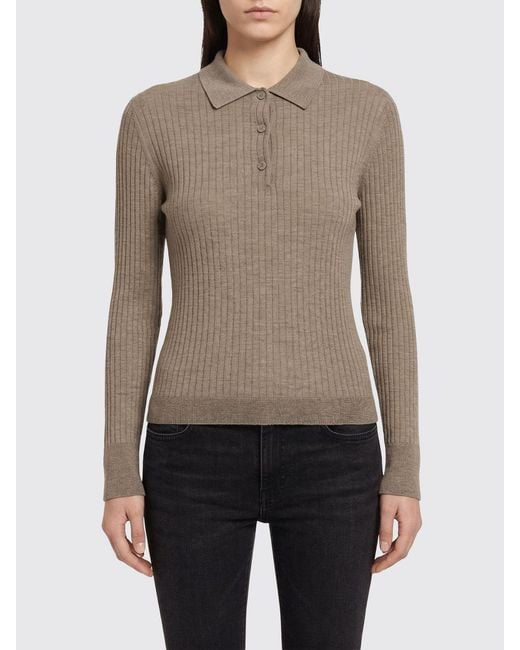 Max Mara Natural Cashmere And Silk Polo Shirt