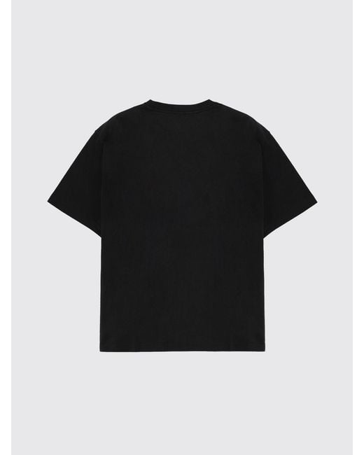 KENZO Black Printed Cotton T-Shirt for men