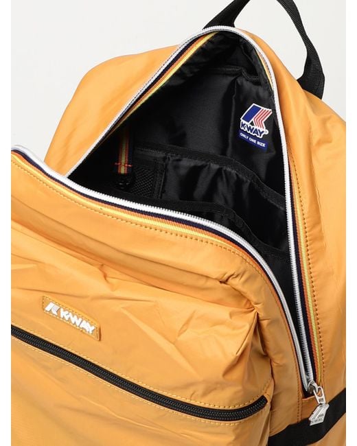 K-Way Metallic Backpack for men