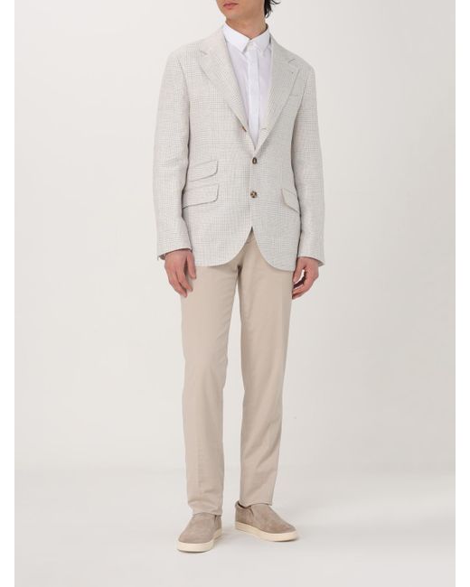 Brunello Cucinelli Jacke Herren in Gray für Herren