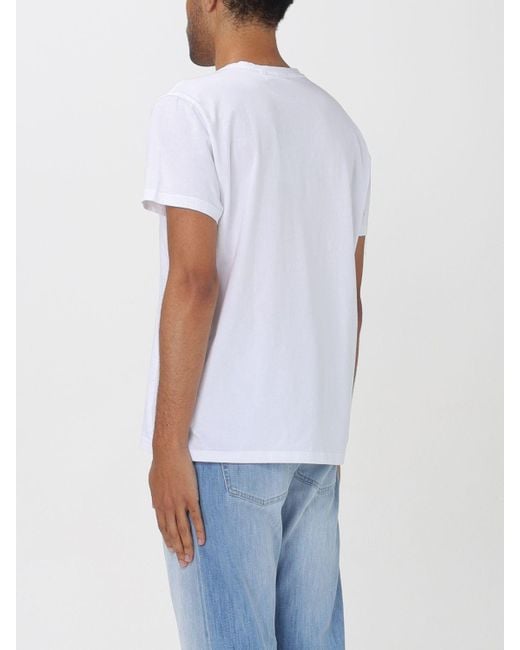 T-shirt Silenzio in cotone di Aspesi in White da Uomo