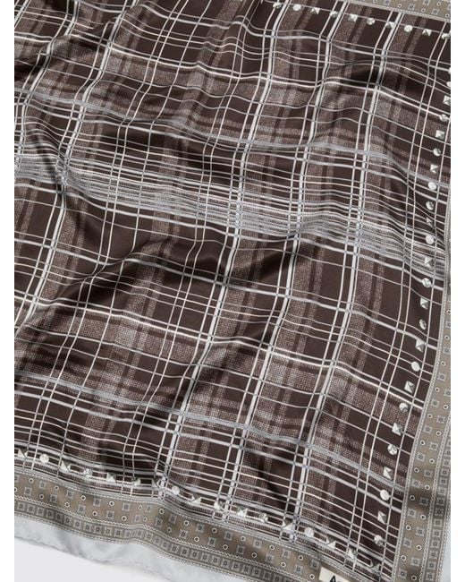 Foulard Quadrato di Acne in Gray