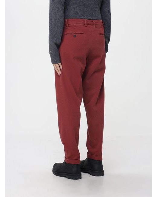 Mason's Red Trousers for men