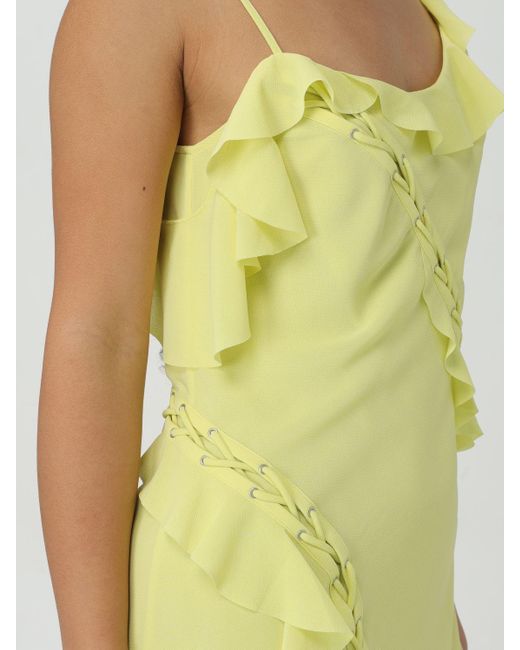 Acne Yellow Kleid