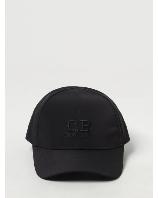 C P Company Black Hat for men