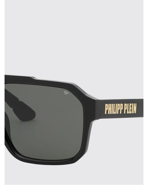 Philipp Plein Gray Sunglasses for men