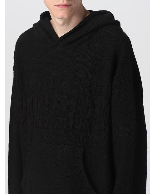 MM6 by Maison Margiela Black Sweatshirt for men