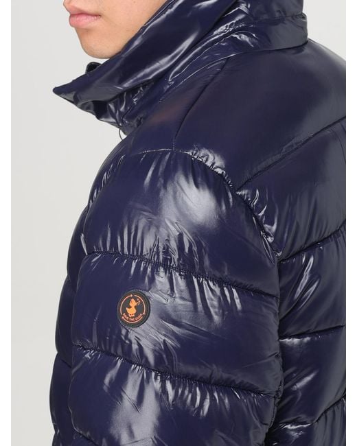 Save The Duck Blue Jacket for men