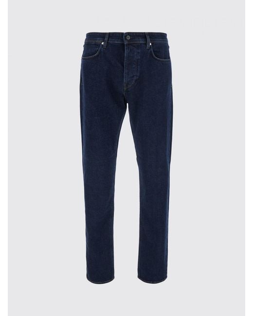 Stone Island Blue Five-Pocket Skinny Jeans for men