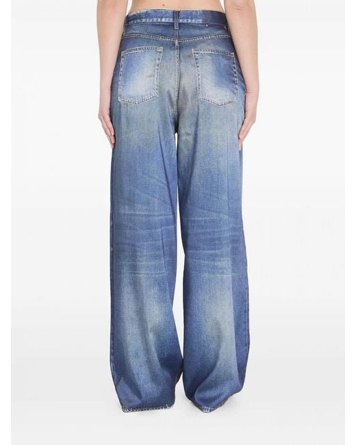 Golden Goose Deluxe Brand Blue Denim Boyfriend Jeans