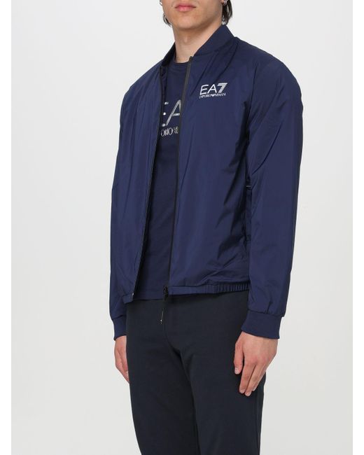 EA7 Blue Jacket for men