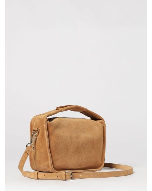 Patrizia Pepe Brown Suede Bag