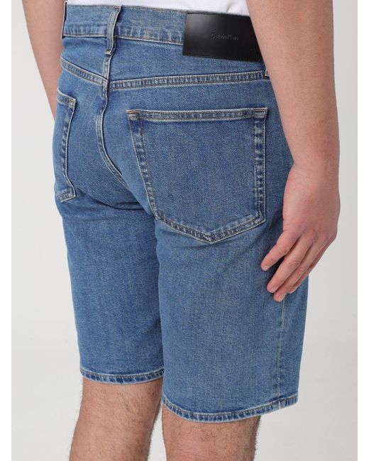 Pantalones cortos Calvin Klein de hombre de color Blue