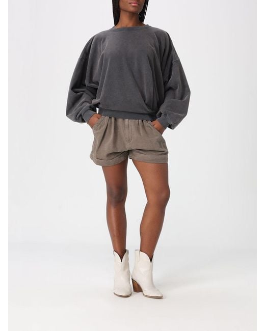 Isabel Marant Gray Cotton Sweatshirt
