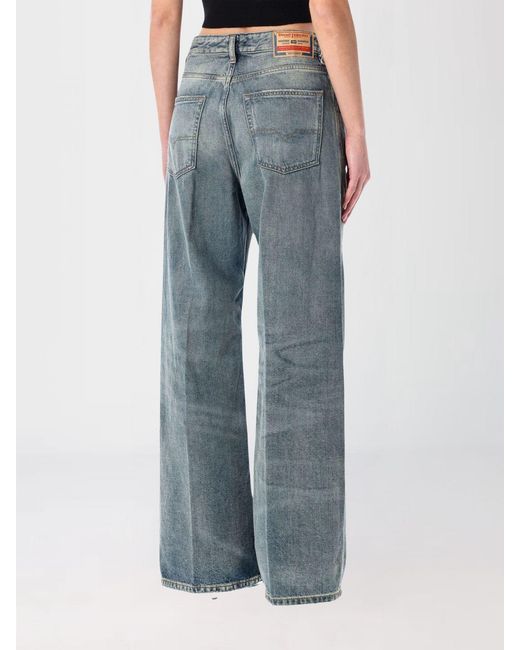 DIESEL Blue D-Sire Palazzo Jeans