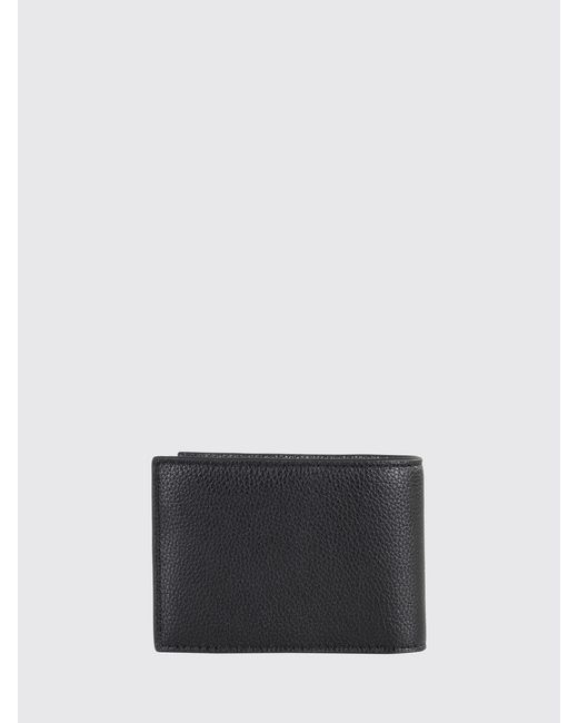 Boss White Grained Synthetic Leather Wallet for men