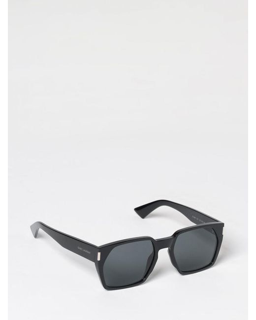 Saint Laurent Black Aviator Sunglasses for men