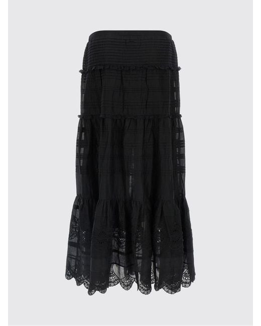 Isabel Marant Blue Dusta Cotton Skirt